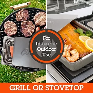 Camerons Stovetop Smoker Gift Set for Indoor Outdoor Cooking