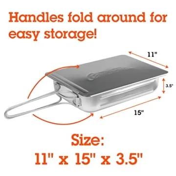 Camerons Stovetop Smoker Gift Set for Indoor Outdoor Cooking