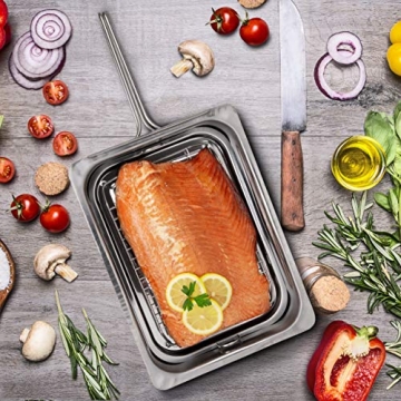 Camerons Stovetop Smoker Gift Set for Indoor Outdoor Cooking