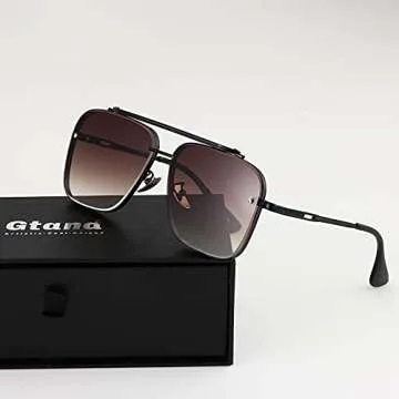 Stylish Aviator Gradient Sunglasses for All Seasons