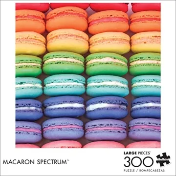 Buffalo Games Macaron Spectrum Puzzle - 300 Pieces for Adults