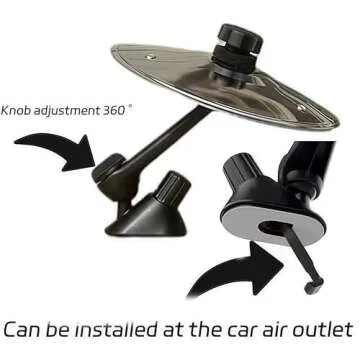 Car Cymbal Air Vent - Mini Drum Crash Cymbal for Cars