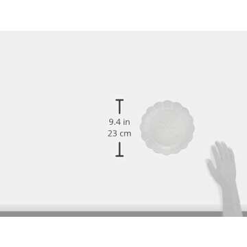 Lenox Alpine Carved 4-Piece Accent Plate Set - Elegant Dining