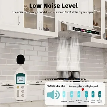 BRANO 30" Range Hood - Voice/Gesture Control, 900 CFM