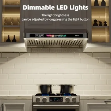 BRANO 30" Range Hood - Voice/Gesture Control, 900 CFM