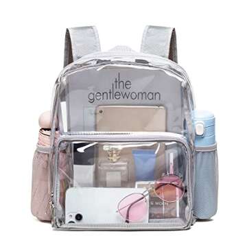 Vorspack Clear Mini Backpack - Stylish Stadium Approved Design