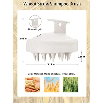 HEETA Eco-Friendly Scalp Massager for Hair Growth