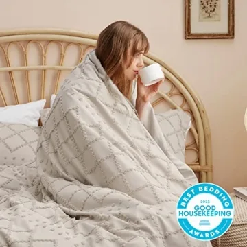 Bedsure Boho Twin Duvet Cover for Chic Home Style