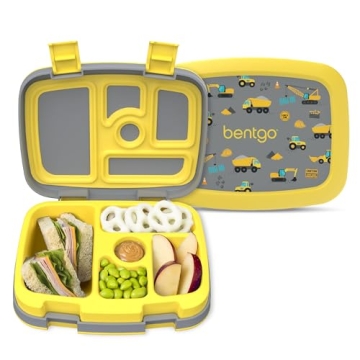 Bentgo Kids Prints Leak-Proof Bento Lunch Box - Fun, Durable & Dishwasher Safe
