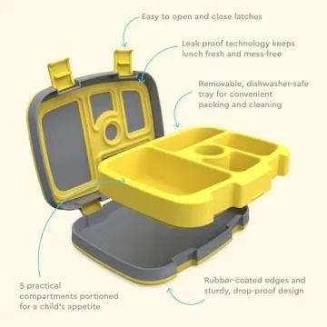 Bentgo Kids Leak-Proof Bento Lunch Box for Ages 3-7