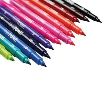 Tombow Twin Tone Dual-Tip Markers - Vibrant 12 Pack