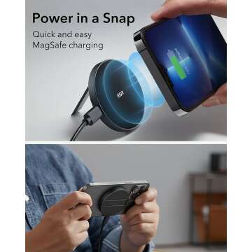 ESR MagSafe Charger with Kickstand for iPhone 12-14