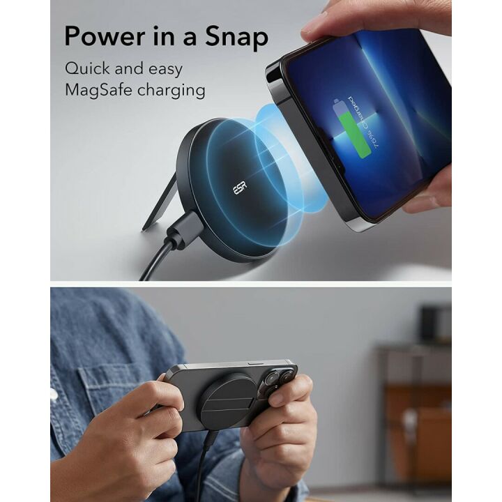 ESR MagSafe Charger with Kickstand for iPhone 12-14