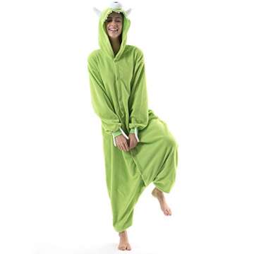 Beauty Shine Unisex Adult Onesie One Piece Pajamas Cosplay Cartoon Costume Halloween Christmas Sleep...