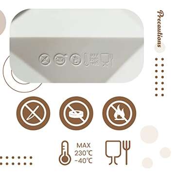 MOTZU Heart Chocolate Mold, 7.8" Big Breakable Diamond Heart Silicone Cake Mould, Love Shape Maker Baking Tool for Chocolate Mousse Dessert Candy, Good Gifts for Birthday, Valentines Day, Oven Safe