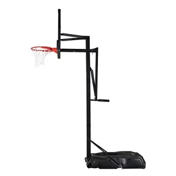 Lifetime Adjustable Portable Basketball Hoop with Glass Backboard