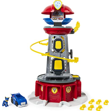 Paw Patrol Mighty Pups Lookout Tower Playset with Sounds