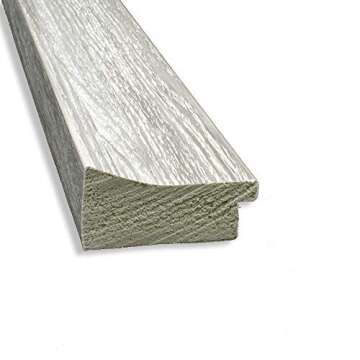 Amanti Art Grey Full Length Mirror for Door, 52x18 Dove Greywash Narrow Tall Wall Mirror Full Length...