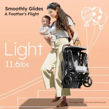 MAMAZING Lightweight Stroller for Easy Travel
