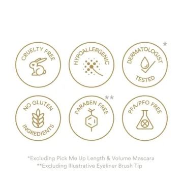 EM COSMETICS Illustrative Liquid Eyeliner with Brush Tip