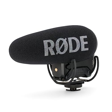 Rode VideoMic Pro+ Shotgun Microphone for Quality Audio
