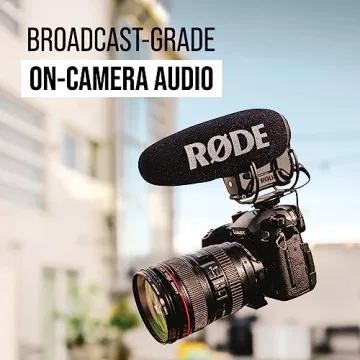 Rode VideoMic Pro+ Shotgun Microphone for Quality Audio
