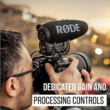 Rode VideoMic Pro+ Shotgun Microphone for Quality Audio