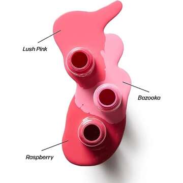 Perma Blend Lip Set - Pink Tattoo Ink Set for Permanent Makeup - Tattoo Supplies for Lip Blush Micro...