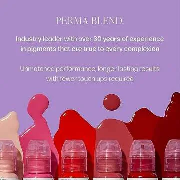 Perma Blend Pink Tattoo Ink Set for Lip Blush Mastery