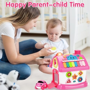 Montessori Musical Toddler Toys Age 1-2 - 8-in-1 Fun