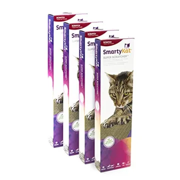 SmartyKat Catnip-Infused Super Scratcher for Cats