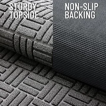 Durable OLANLY Front Door Mat for Any Entryway