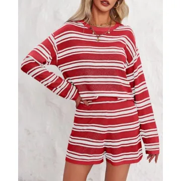 Langwyqu Stylish Striped Pajama Sets for Ultimate Comfort