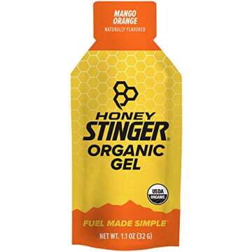 Honey Stinger Organic Energy Gel Mango Orange Pack of 24