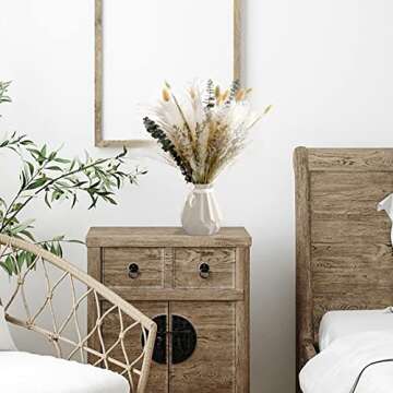 Musunny 17" Dried Flower Bouquet for Timeless Decor