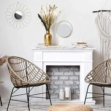 Musunny 17" Dried Flower Bouquet for Timeless Decor