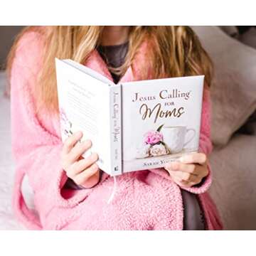 Jesus Calling for Moms, Padded Hardcover, with Full Scriptures: Devotions for Strength, Comfort, and Encouragement (A 50-Day Devotional)