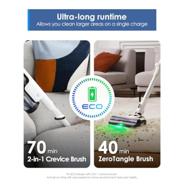 Tineco Pure ONE A50S Stick Vacuum with 185W Suction