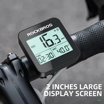 ROCKBROS GPS Bike Computer with Waterproof Design