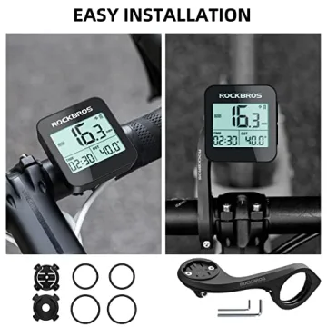 ROCKBROS GPS Bike Computer with Waterproof Design