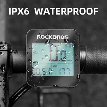 ROCKBROS GPS Bike Computer with Waterproof Design