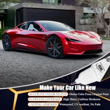 Premium Tesla Compatible Touch Up Paint - Pearl White