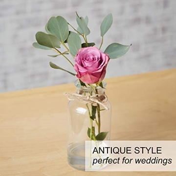 Antique Glass Bottles Set for Unique Home Decor