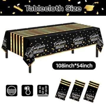 Graduate in Style with Childom Tablecloths for Parties