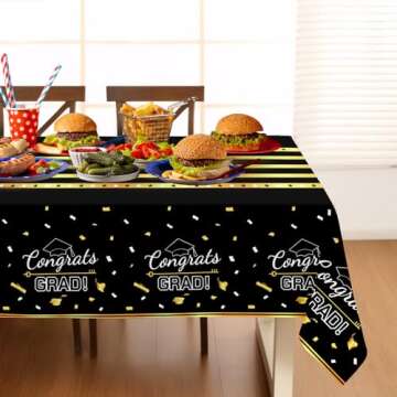 Graduate in Style with Childom Tablecloths for Parties