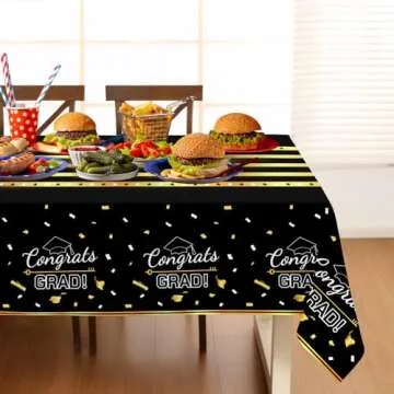Graduate in Style with Childom Tablecloths for Parties