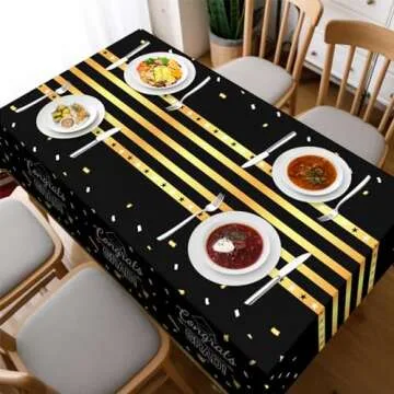 Graduate in Style with Childom Tablecloths for Parties