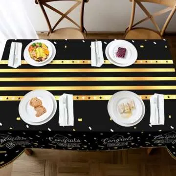 Graduate in Style with Childom Tablecloths for Parties