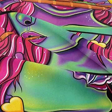 Trippy Tapestry Blacklight Tapestry Weed Tapestry for Stoner Wall Tapestry for Bedroom Room Accessories Cannabis Accessories Weed Smoking Accessories Trippy Room Decor Weed Accessories Posters 60”x40”