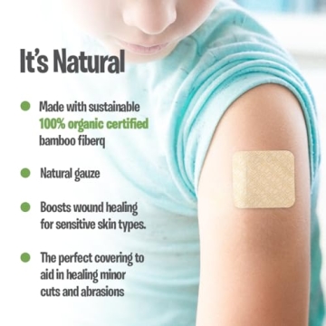 PATCH Bamboo Bandages - Eco-Friendly & Hypoallergenic Wound Care
